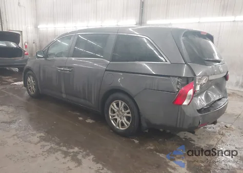 2012 Honda Odyssey Ex-L из США, поврежденный, VIN 5FNRL5H66CB080110